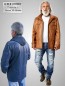 Preview: leichte sportliche Herrenlederjacke