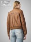 Preview: Damen Leder Blouson btaun