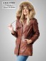 Preview: Damen Lederparka