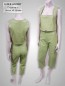 Preview: Damen Capri Lederhose