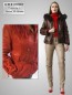 Preview: Damen Lammfelljacke mit Kapuze
