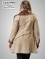 Preview: lange leichte Damen Lammfelljacke