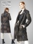 Preview: Figurbetonter  Damen Lammfellmantel