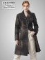 Preview: Figurbetonter  Damen Lammfellmantel