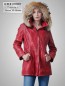 Preview: Damen Lederparka