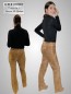 Preview: Damen Lederhose Cognac velours