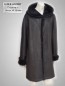 Preview: Damen Lammfelljacke mit Kapuze