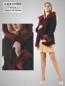 Preview: Lammfelljacke für Damen mit Kapuze