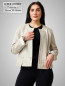 Preview: Leder-Bolero Damen echte Lederjacke