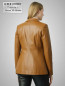 Preview: echter Damen Lederblazer lang