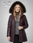 Preview: Hochwertiger Damen-Leder-Parka mit Kapuze