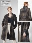 Preview: Figurbetonter  Damen Lammfellmantel