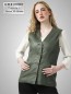 Preview: Damen Leder Weste kurz Lammnappa