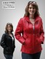 Preview: Damen Lederjacke in Crashoptik