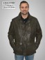 Preview: Herren Leder Parka sportlich Lammnappa