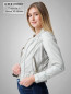 Preview: Kurze Damenlederjacke
