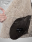 Preview: kurze Herren Lammfelljacke braun