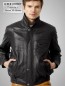Preview: kurze Herren Lederjacke Bluson