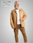 Preview: Leder-Herrenparka