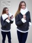 Preview: kurze echte Damen lammfelljacke schräger Reißverschluss