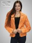 Preview: kurze schicke Damen Lederjacke Lammnappa