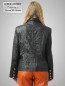 Preview: Damen Blazer echtes Leder kurz