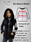 Preview: kurze Damen Lammfelljacke mit Kapuze