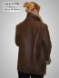 Preview: baune Lammfelljacke Damen Schaffelljacke preiswert