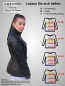 Preview: halblange Damen-Lederjacke