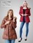 Preview: Damen Lederparka