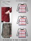 Preview: Damen Lederjacke kapuze rot