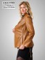 Preview: extravaganter Leder-Damenblazer Ledersakko
