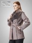 Preview: Damen Lammfelljacke halblang