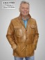 Preview: längere Herrenlederjacke