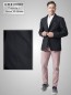 Preview: schwarzer Blazer Herren Lederjacke