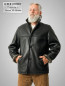 Preview: Herren Lammfelljacke halblang