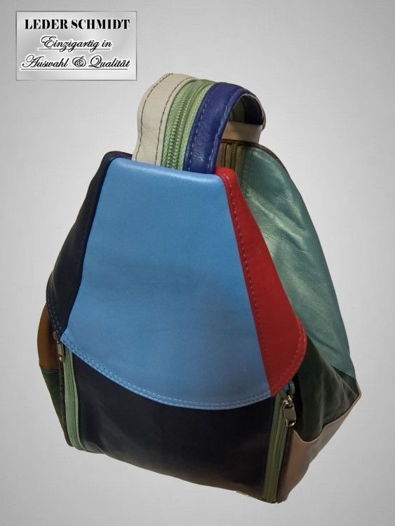 Damen Lederrucksack sehr leicht