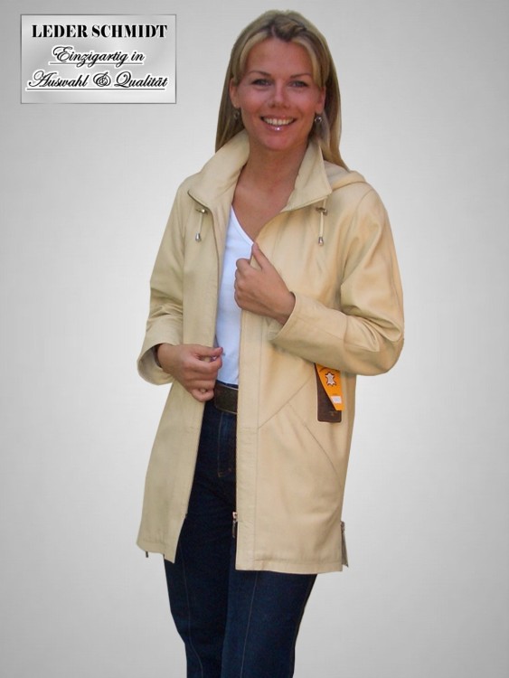 Damen Lederparka