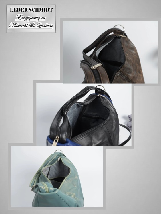 leichter Damen Lederrucksack