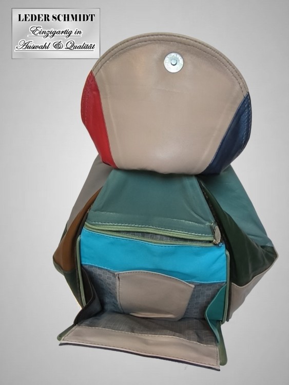Damen Lederrucksack sehr leicht
