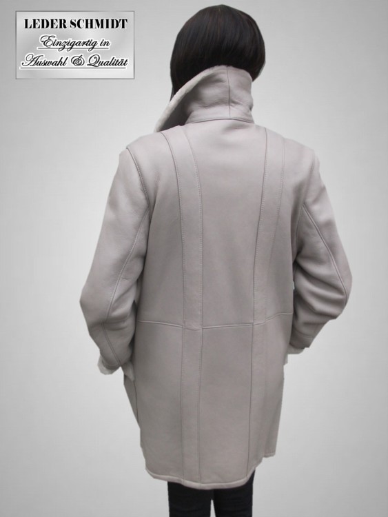 Preview: helle leichte Damen Lammfelljacke