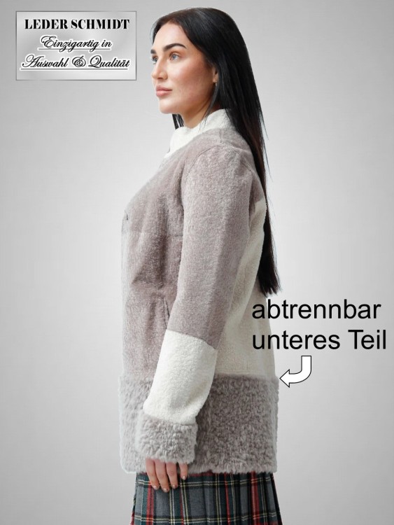 Damen Lammfelljacke