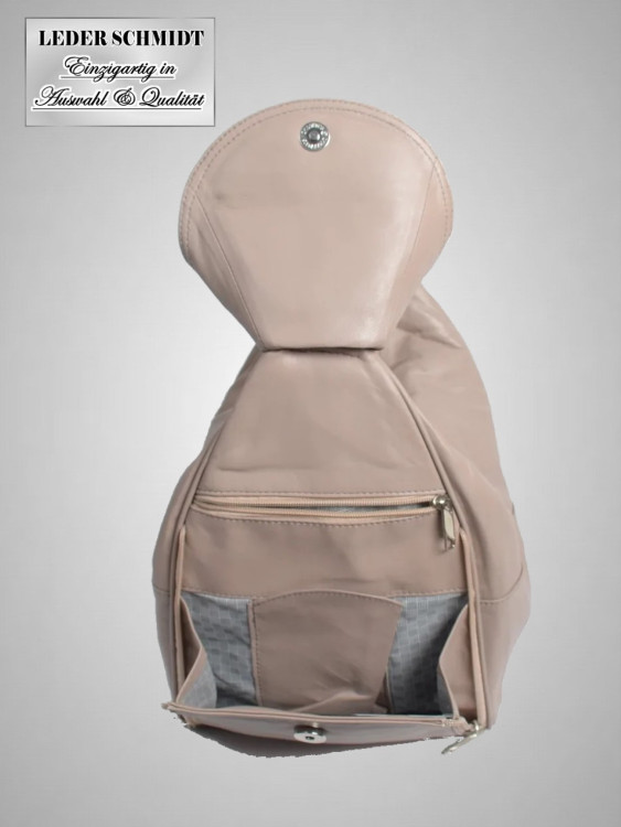 weicher leichter Damen Lederrucksack