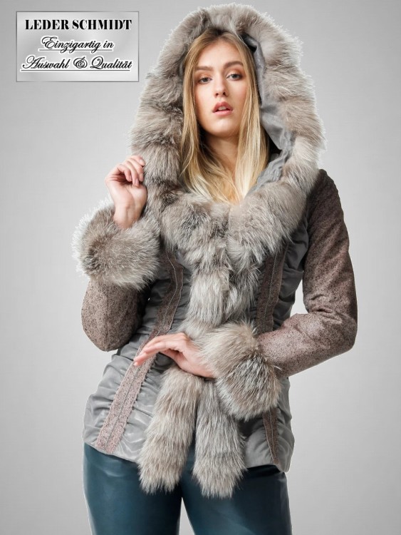 Damen Lammfelljacke