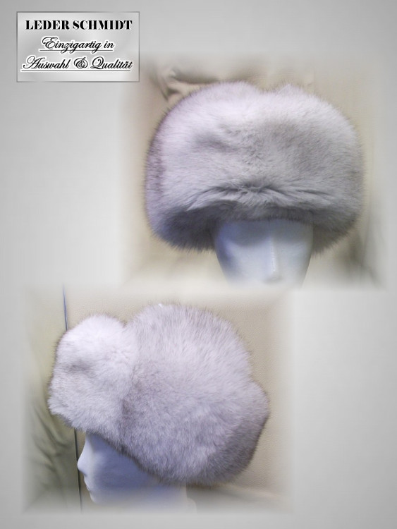 Preview: Tschapka Blaufuchs weiß