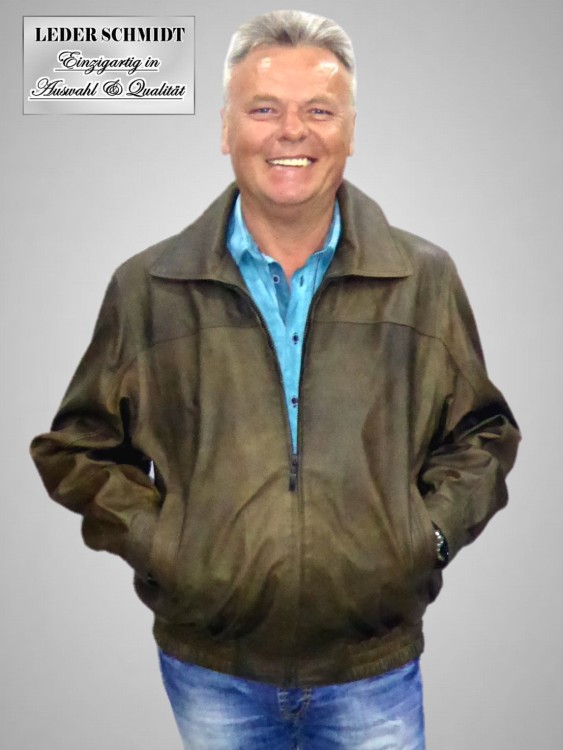 Herren Lederjacke