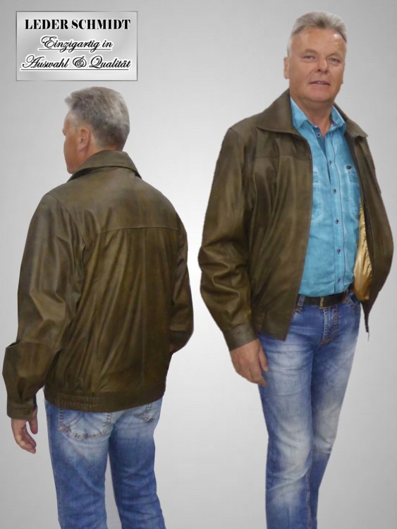 Herren Lederjacke
