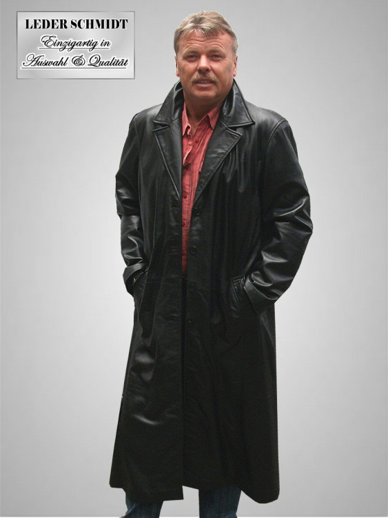 ledermantel herren 3 4