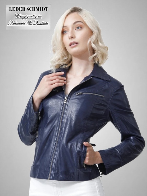 kurze Damenlederjacke