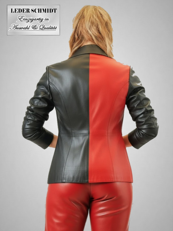 Preview: Leder-Damenblazer